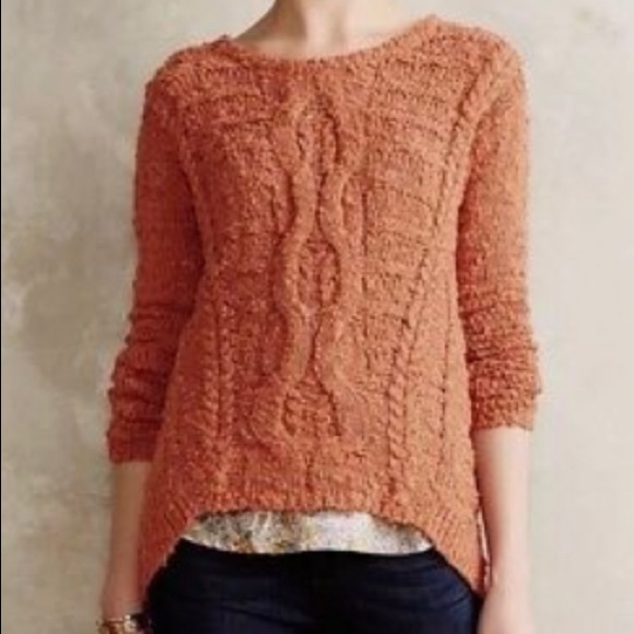 Moth Sweaters - Anthropologie Moth Sweater, High-low hem